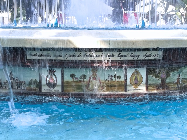 Fountain, Marbella. Photo © Karethe Linaae